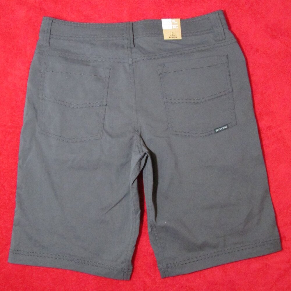 Prana Men's Gray Stretch Shorts